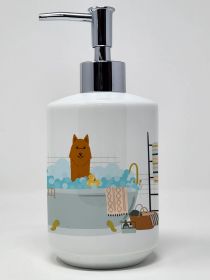 Hand Soap Dispenser Ceramic Dog Design