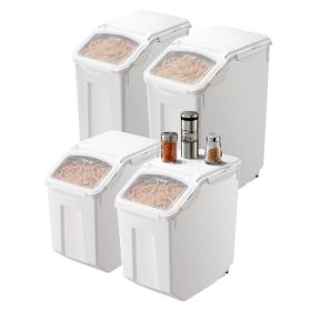 Airtight Kitchen Bins 4-Pack