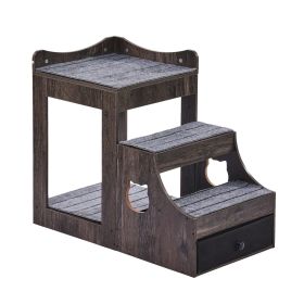 Pet Bunk Bed Window Perch Gray