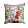Santa Decorative Pillow Sheepdog