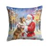 Santa Decorative Pillow Collie