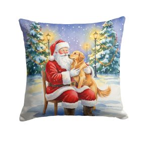 Santa Decorative Pillow Golden