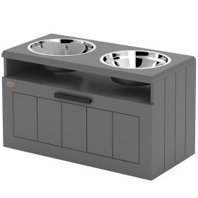 Dogs Raised Bowl Stand