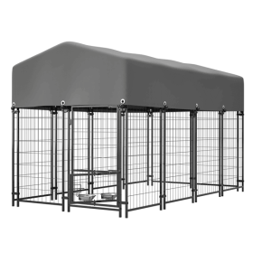 Heavy Duty Dog Crate with Cover