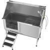 Pet Grooming Tub w/ Stairs