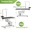 Heavy-Duty Hydraulic Dog Grooming Table Adjustable Z-Lift