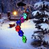 Solar Paw Print Wind Chimes