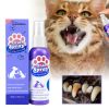 Yegbong Dog Tooth Cleaning Spray Remove Stains Fresh Breath Oral Care