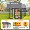 Heavy Duty Dog Crate with Cover