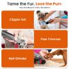 Vacuum Pet Grooming Dryer & Nail Tool