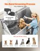 Dog Grooming Tub with Stairs and Filter 62 Inch