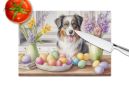 Glass Cutting Board Australian Shepherd