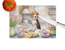 Dog Glass Cutting Board Beagle