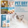 Pet No-Rinse Cleaning Mousse for Hair & Odor