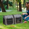 Portable PawHut Small Dog/Cat Cage with Soft Cushions