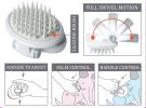 Dog Massage Grooming Brush