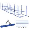 Dog Training Agility Equipment Set 8 Pieces Blue