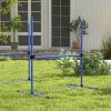Dog Training Agility Equipment Set 8 Pieces Blue
