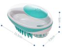 Shampoo Dispensing Pet Bath Brush