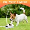 Pet Water Fountain Step-On Dispenser
