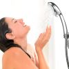 Handheld High Pressure Shower Head 5 Spray Settings Chrome