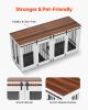Double Dog Crate Furniture