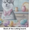 Dog Glass Cutting Board