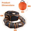 Portable Pet Play Tent with Tunnel