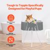 Elevated Pet Shower & Bathtub for Small/Medium Dogs