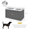 Elevated Dog Bowl Station