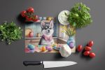 Dog Glass Cutting Board