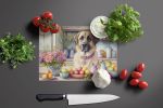 Dog Glass Chopping Board