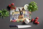Dog Glass Cutting Board Belgian Malinois