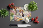 Dog Glass Cutting Board Beagle