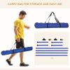 Dog Training Agility Equipment Set 6-Piece Blue