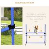 Dog Training Agility Equipment Set 8 Pieces Blue