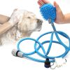 Dog Bath Brush Silicone Massage Grooming Brush