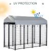 Dog Playpen with Lockable Door
