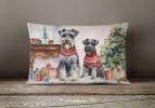 Schnauzer Throw Pillow