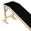 PawHut Pet Bed Ramp with Carpet Grip