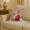 Santa Decorative Pillow Pit Bull