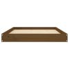 Dog Bed Solid Wood Pine Honey Brown
