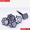 Solar Paw Print Garden Lights