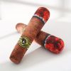 Plush Cigar Squeaky Dog Toy
