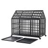 Heavy-Duty Metal Dog Crate 52"