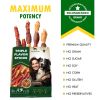 Dog Rawhide Treats Triple Flavor