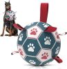Dog Soccer Ball with Straps