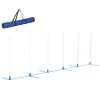Dog Agility Starter Set with Weave Poles