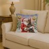 Santa Decorative Pillow Doberman