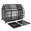 Heavy-Duty Metal Dog Crate 52"